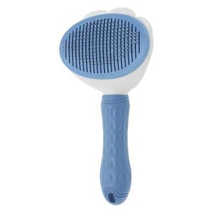 Durable Flower Shape Pet Grooming Brush for Pet Blue